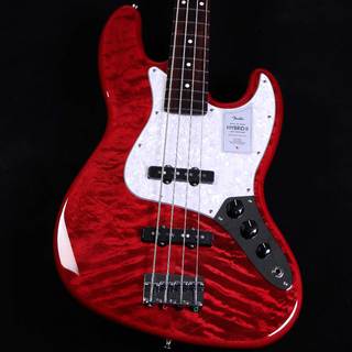 Fender Hybrid II Jazzbass Quilt Red Beryl 2024年限定モデル