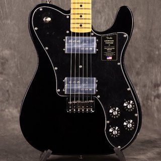 Fender American Vintage II 1975 Telecaster Deluxe Maple Fingerboard Black [S/N V13838]【WEBSHOP】