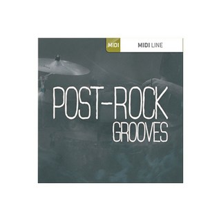TOONTRACKDRUM MIDI - POST-ROCK GROOVES(オンライン納品専用)(代引不可)