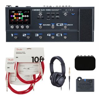 BOSS GX-100 Guitar Effects Processor ボス マルチエフェクター[BT-DUAL + 周辺機器アイテム同時購入セットVer.