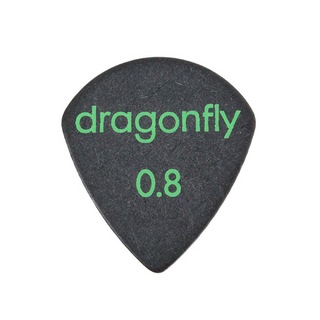 dragonflyPICK TDM 0.8 BLACK ギターピック×10枚