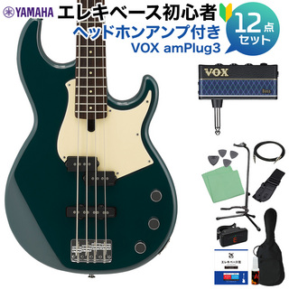 YAMAHABB434 TB (ティールブルー) ベース 初心者12点セット 【ヘッドホンアンプ付】