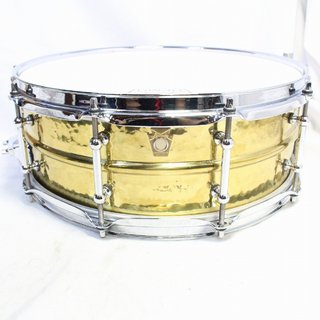 Ludwig LB420BKT Hammered Brass with Tube lugs 14×5 ラディック スネアドラム【池袋店】