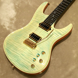 Valenti Guitars Nebula Carved, Ice Blue