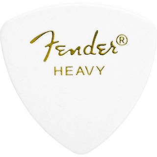 Fender Classic Celluloid 346 Triangle Shape Pick【ホワイト/Heavy】