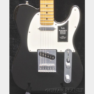 FenderPlayer II Telecaster -Black/Maple-【MX24027204】【3.54kg】