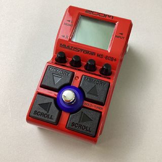 ZOOM MS-60B+ MultiStomp ストンプボックス マルチエフェクター アンプモデリング(現物画像)