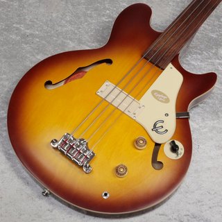 Epiphone Jack Casady Fretless Bass Aged Royal Tan フレットレス ベース【新宿店】