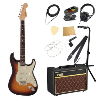 Fenderフェンダー MIJ Traditional 60s Stratocaster RW 3TS エレキギター VOXアンプ付き 入門11点 初心者セット