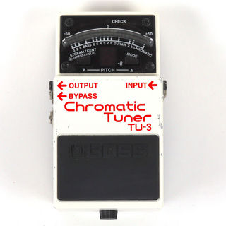 BOSS 【中古】 クロマチックチューナー BOSS TU-3 Chromatic Tuner