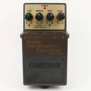 BOSS 【中古】ベース パラメトリックイコライザー エフェクター BOSS PQ-3B Bass Parametric Equalizer