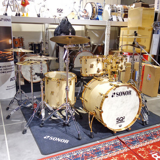 SonorSQ2 Series Custom Order Drum Set "BIRDSEYE MAPLE GOLD"【小出シンバルプレゼントキャンペーン中!～9/31】