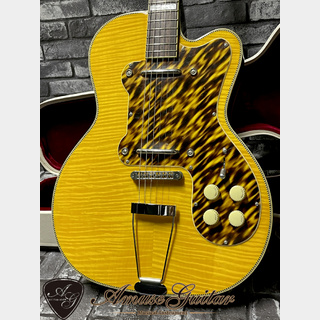 KAY Guitar K-161V Thin Twin # Blonde 2007年製【Vintage-like blues sound】w/Original Hard Case 3.69kg