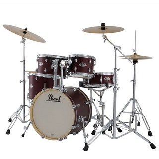 Pearl EXX785N/C #864 [EXPORT ジュニアサイズ ドラムセット - サテンスカーレット]【シンバル＆ハードウェア...