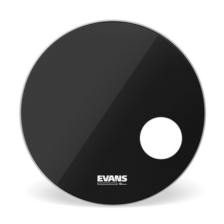 EVANSBD20RB EQ3 Resonant Smooth Black バスドラムヘッド