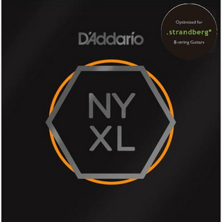 D'Addario NYXL0984SB 09-84 BODEN 8-String カスタムライトストランドバーグ専用エレキギター弦