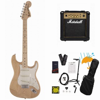 FenderMade in Japan Traditional 70s Stratocaster Maple FB Natural [新品特価] Marshall MG10アンプ付属エレキ