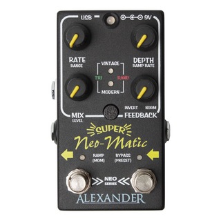 Alexander PedalsSuper Neo-Matic デジタルタイムモジュレーター ギターエフェクター