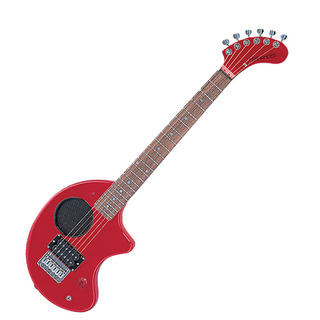 FERNANDESZO-3 RED スピーカー内蔵ミニエレキギター レッド ソフトケース付き