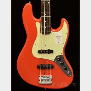 FenderMade In Japan Traditional 60s Jazz Bass  -Fiesta Red-【4.17kg】【金利0%対象】【送料当社負担】