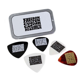 FREEDOM CUSTOM GUITAR RESEARCHSP-PC-01 Pick Container with 5 Picks ピックコンテナ ピック5枚入り