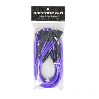 Boredbrain MusicEurorack Patch Cables Essential 12-Pack Amethyst Purple パッチケーブル 12本パック