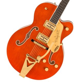 Gretsch Nashville Hollow Body with String-Thru Bigsby and Gold Hardware Ebony Fingerboard Orange Stain グレ