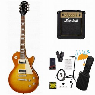 Epiphone Les Paul Classic Honeyburst レスポール エレキギター Marshall MG10アンプ付属エレキギター初心者セットR