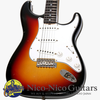 Fender Custom Shop 2025 1969 Stratocaster Journeyman Relic (3Tone Sunburst/R)