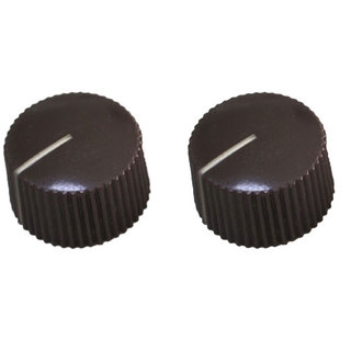 MontreuxFender Amp style knob brown (2) No.1052 ギターパーツ
