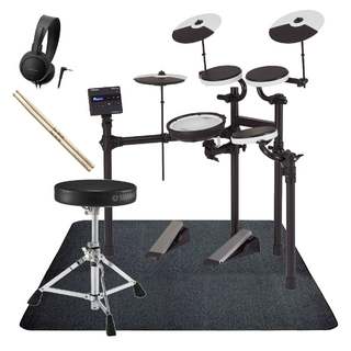 Roland TD-02KV ヤマハのドラムイスを採用したスターターセット SELVAマット付き