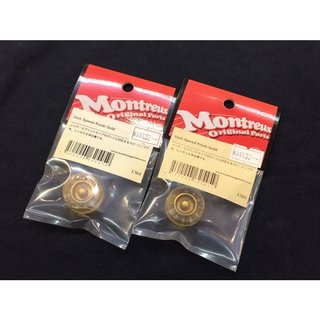 MontreuxInch Speed Knob Gold #1360 (2) 2個セット インチピッチ