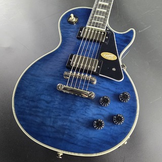 Epiphone Les Paul Custom Quilt / Viper Blue【現物画像】【当社限定】