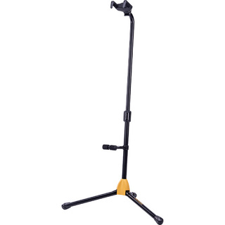Durable Metal Structure and Plastic Padded Audio Stage Studio Display Neewer Adjustable Tripod Guitar Stand Single Stand for Music Bands Schools Artists Black 