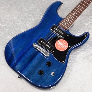 Squier by Fender Limited Edition Paranormal Strat-O-Sonic Sapphire Blue Transparent【新宿店】