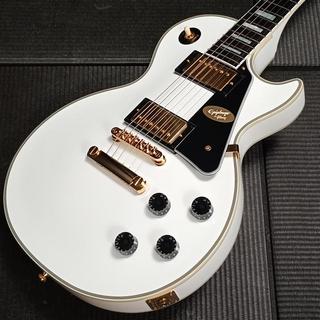 Epiphone Inspired by Gibson Custom Les Paul Custom Alpine White【御茶ノ水本店 FINEST GUITARS】