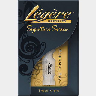 Legere SignatureSS4 リードソプラノサックス用 樹脂製 【硬さ:4】 【1枚入り】