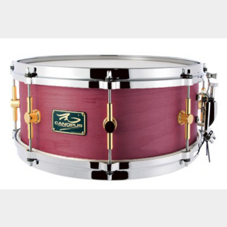 canopusOil Finished Snare Drum 6.5x14 Smoky Violet Oil