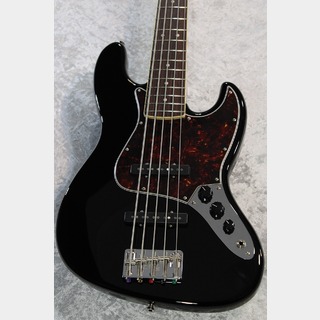 J.W.Black Guitars JWB-JP-JB V Alder -Black- #24010【4.26kg】【5連ペグ】【オールラッカー】