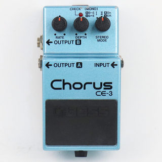 BOSS 【中古】 コーラス エフェクター BOSS CE-3 Chorus Made in JAPAN ギターエフェクター