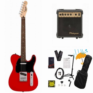 Squier by Fender Sonic Telecaster Laurel FB BK PG Torino Red PG-10アンプ付属エレキギター初心者セットR【WEBSHOP】