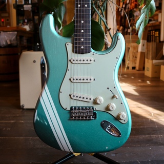 Fender Custom Shop 1960 Stratocaster Journeyman Relic Teal Green Metallic Built by Greg Fessler 2021年製