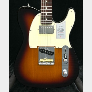 Fender 2024 Collection Made in Japan Hybrid II Telecaster SH -3-Color Sunburst【JD24005897】【3.36kg】
