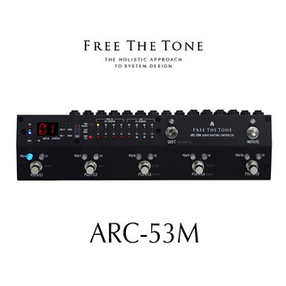 Free The Tone ARC-53M Black 【多機能、高音質、高耐久性のプロ仕様スイッチャー!】【送料無料!】