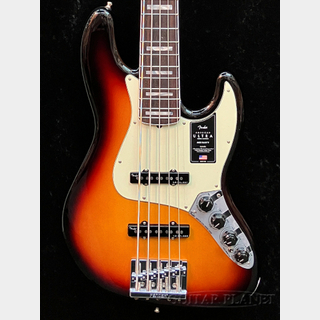 Fender American Ultra Jazz Bass V -Ultraburst【4.49kg】【48回金利0%対象】【送料当社負担】【即納可能】
