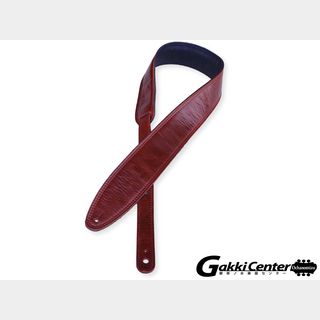 LM PRODUCTS Luxury Leather Guitar Strap - The Heritage EH-25 Merlot