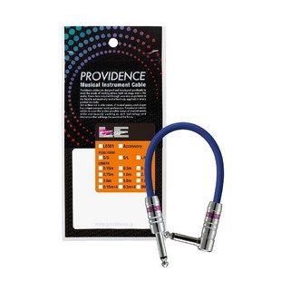 Providence Silver Link LE501 Patch  0.3m S/L BL/BLUE  EF 30センチ パッチケーブル【横浜店】