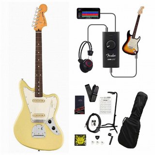 Fender Player II Jaguar Rosewood Fingerboard Hialeah Yellow 録音&セッションで上達!Fender Link I/O付き13