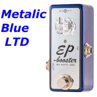 Xotic EP Booster Metallic Blue LTD 15th Anniversary