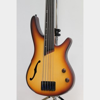 Ibanez SRH505F / Natural Browned Burst Flat / 3.53kg【5弦フレットレス】